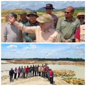 Forkopimda Mempawah Beserta Tim Langsung ke Lokasi PETI, Diperkirakan 100 Hektar Telah Digarap Oleh Pengusaha Kebal Hukum Diduga Dibeckingi Oleh Oknum Orang Kuat