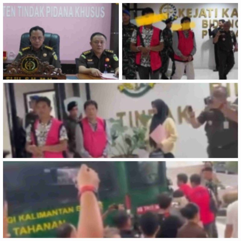 Kerugian Negara Rp3 Milyar, Kejati Kalbar Tahan Dua Tersangka Tipikor Dana Hibah Pemkab Sintang Kepada Gereja GKE Petra